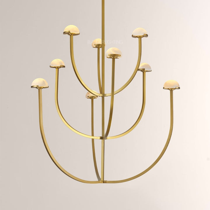 Pedra Round Chandelier 40"