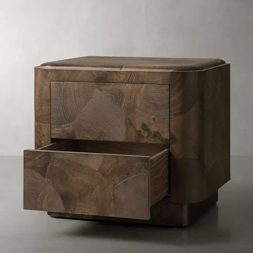 Pole Closed Nightstand