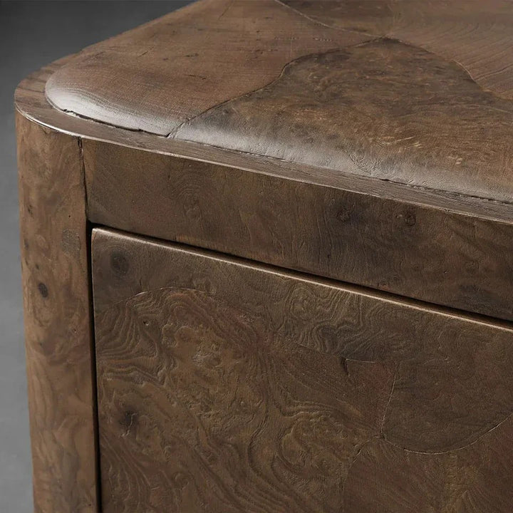 Pole Closed Nightstand