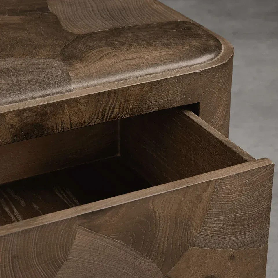 Pole Closed Nightstand
