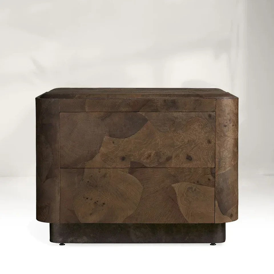 Pole Closed Nightstand
