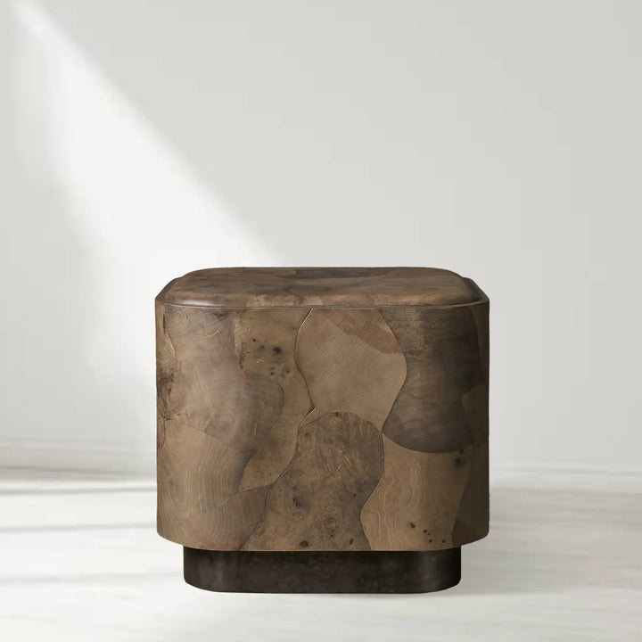 Pole Plinth End Table