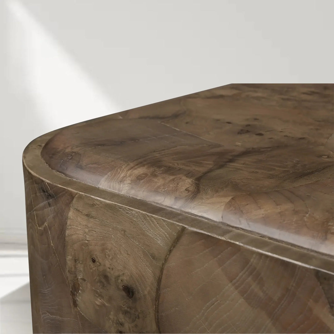 Pole Plinth End Table