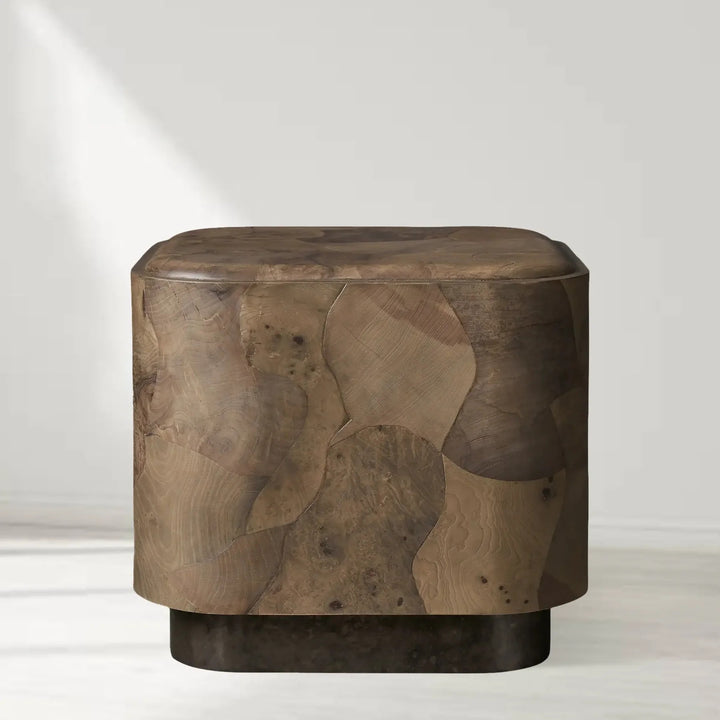 Pole Plinth End Table