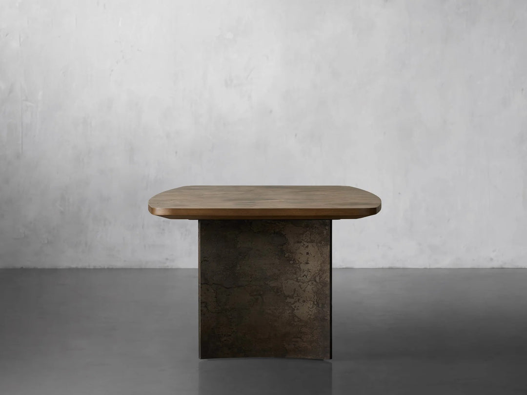 Pole Solid Wood Dining Table