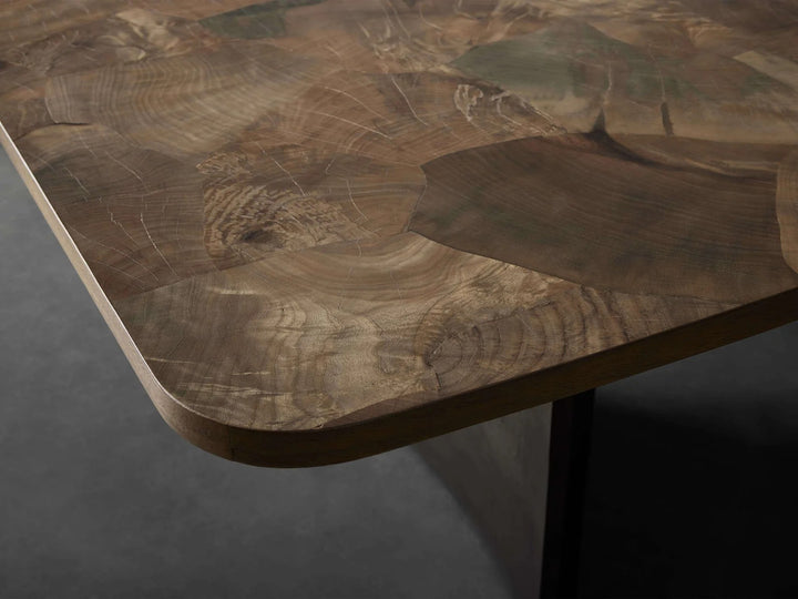 Pole Solid Wood Dining Table