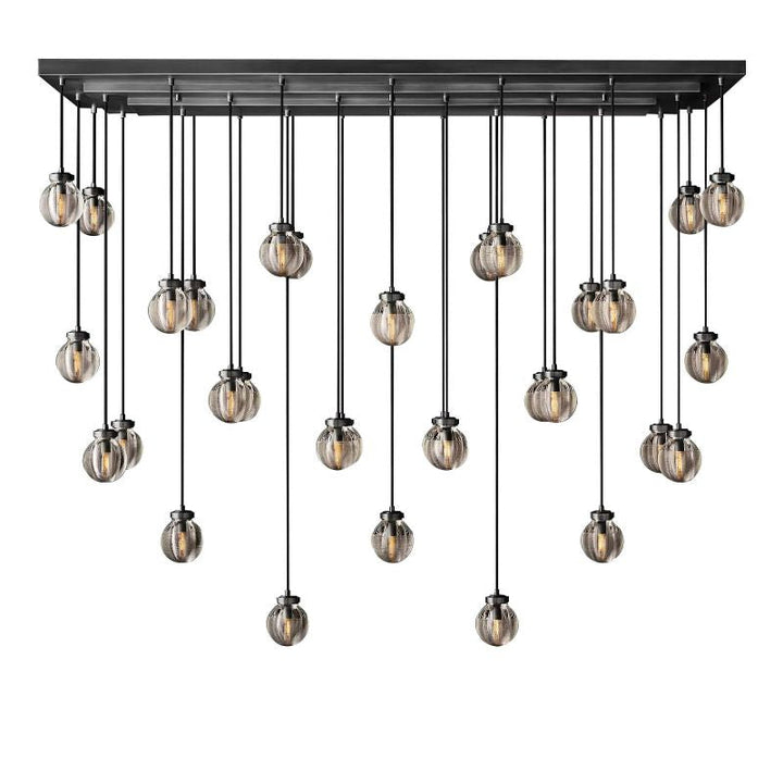 Popular Pearl Ball Linear Chandelier 72"