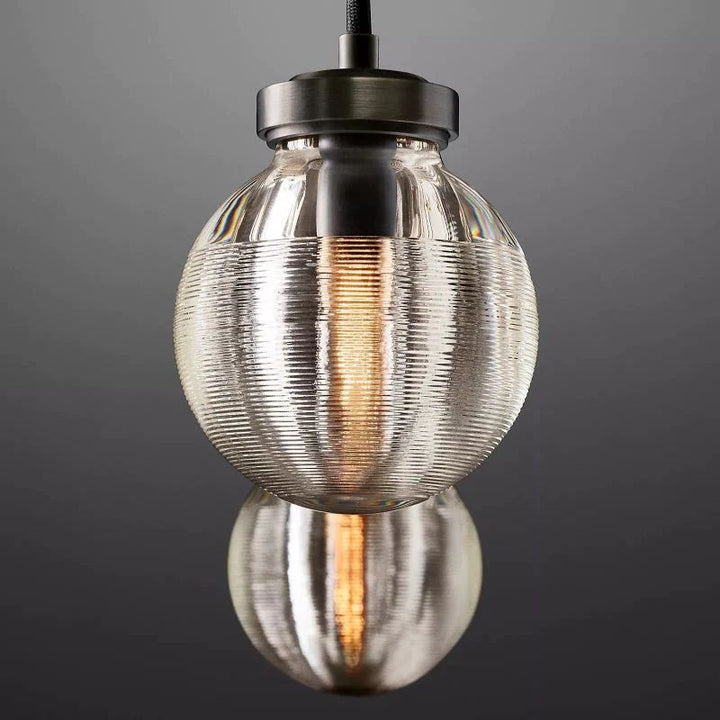 Popular Pearl Glass Ball Rectangle Chandelier 54"