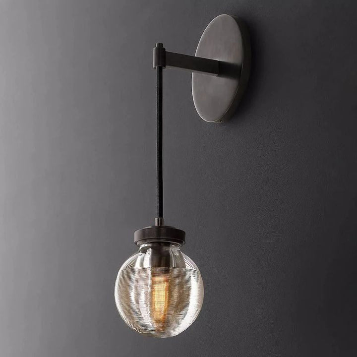 Popular Pearl Glass Ball Single-Head Wall Sconce(Cord)