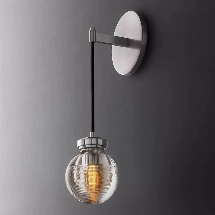Popular Pearl Glass Ball Single-Head Wall Sconce(Cord)