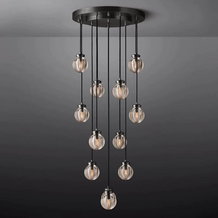 Popular Pearl Glass Chandelier 22"