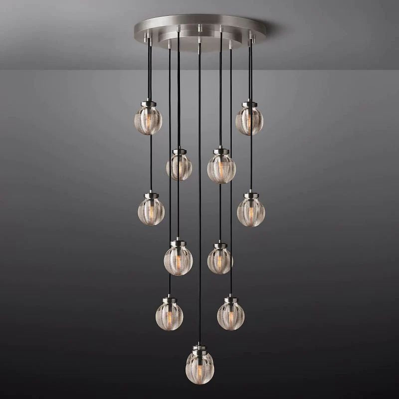 Popular Pearl Glass Chandelier 22"