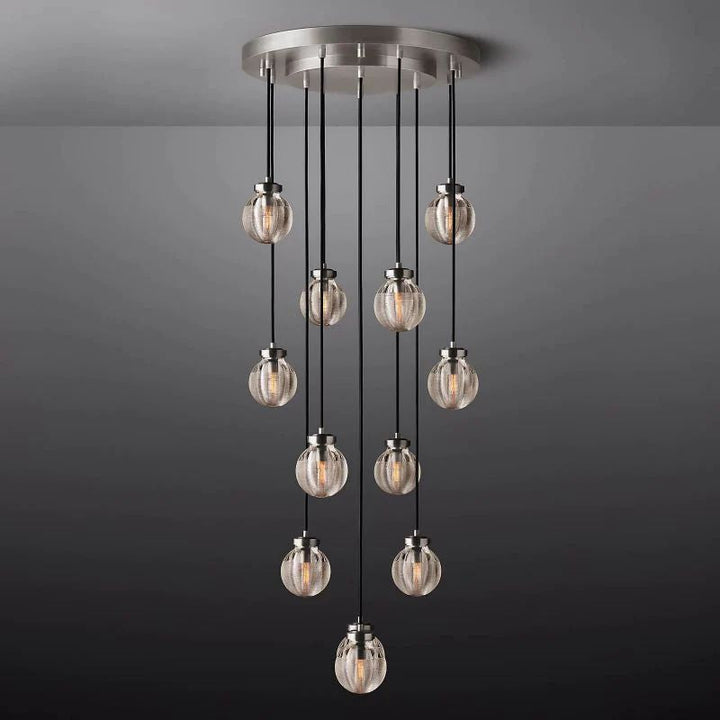 Popular Pearl Glass Chandelier 22"