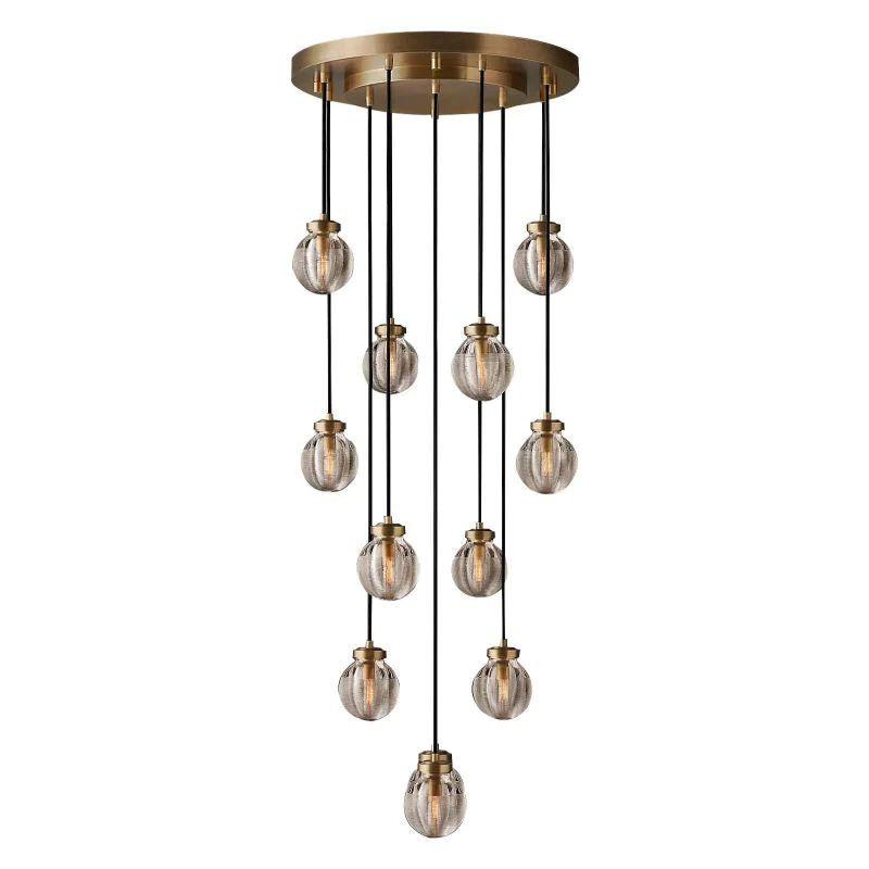 Popular Pearl Glass Chandelier 22"