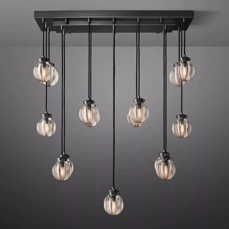 Popular Pearl Glass Chandelier 36"
