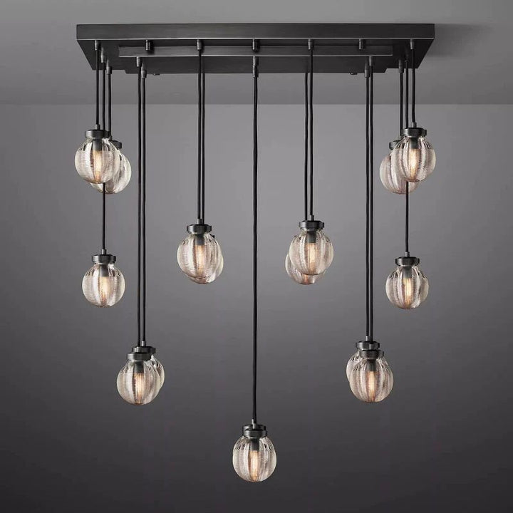 Popular Pearl Glass Chandelier 36"
