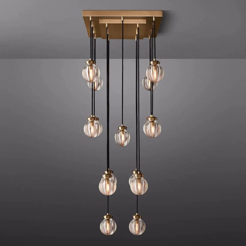 Popular Pearl Glass Chandelier 36"