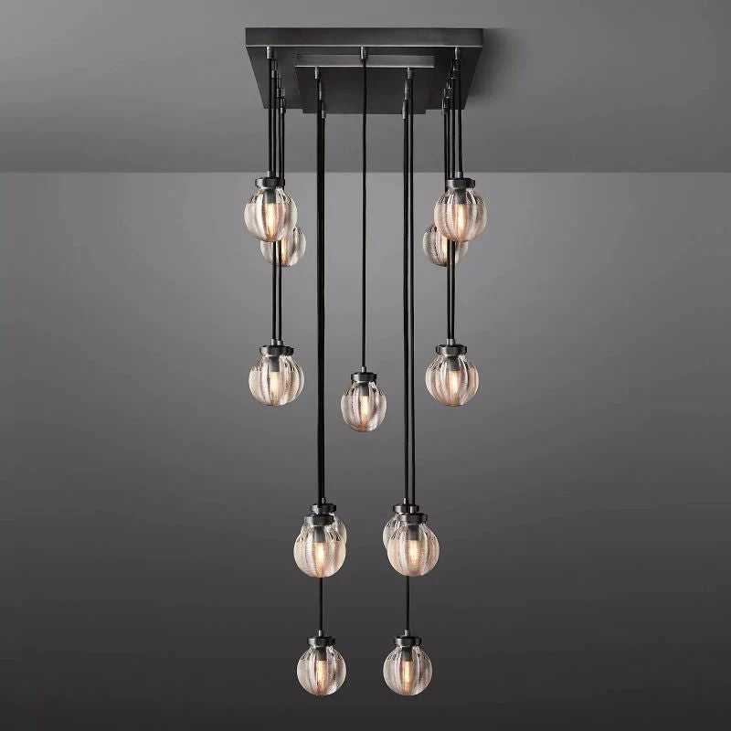 Popular Pearl Glass Chandelier 36"