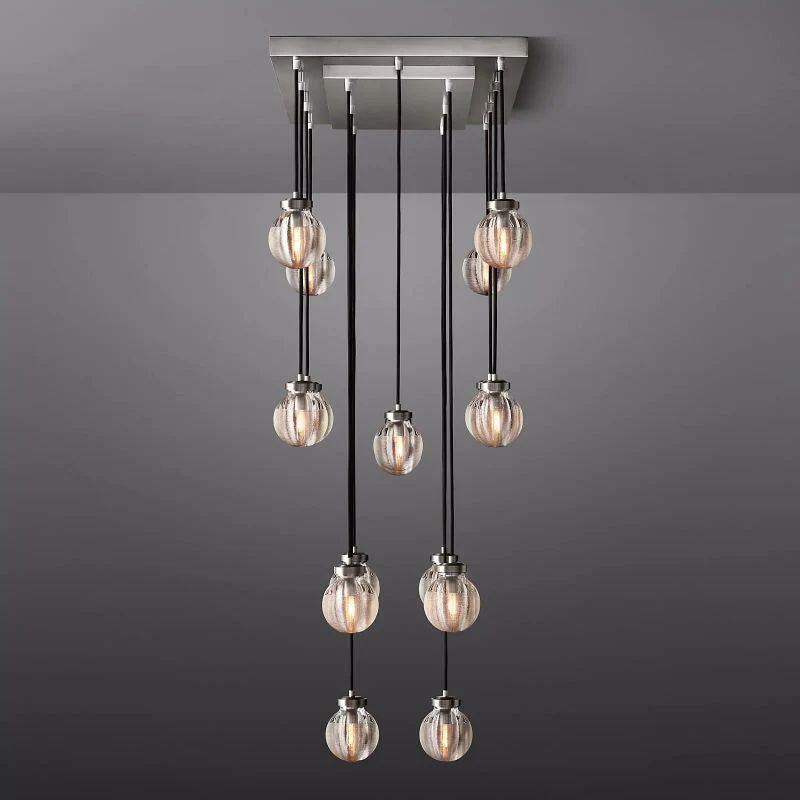Popular Pearl Glass Chandelier 36"