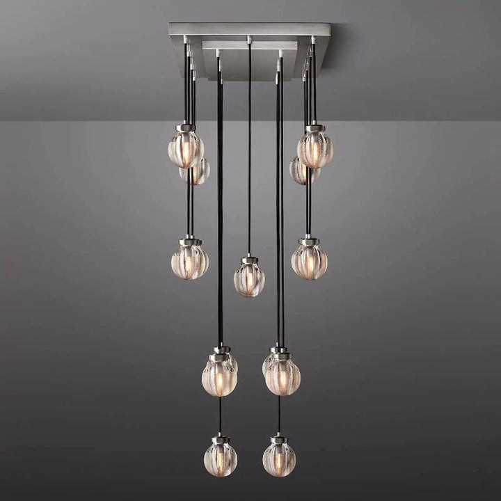 Popular Pearl Glass Chandelier 36"