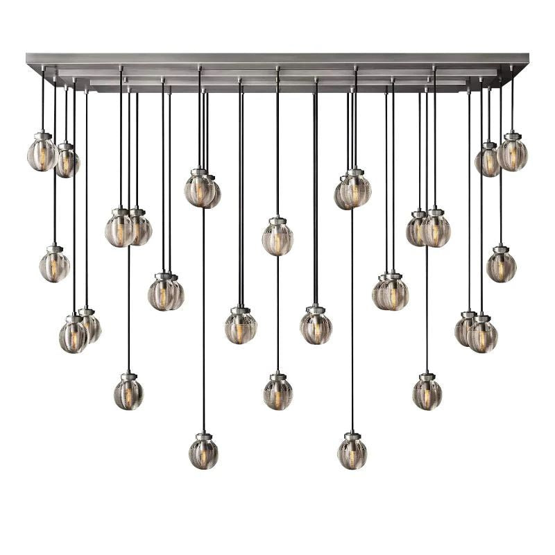 Popular Pearl Glass Chandelier 72"
