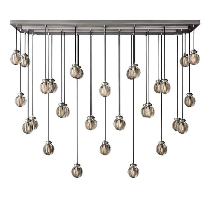 Popular Pearl Glass Chandelier 72"
