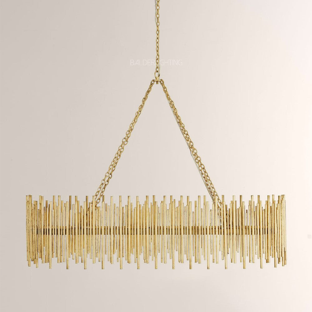 Prertcia Oval Chandelier 44.5"