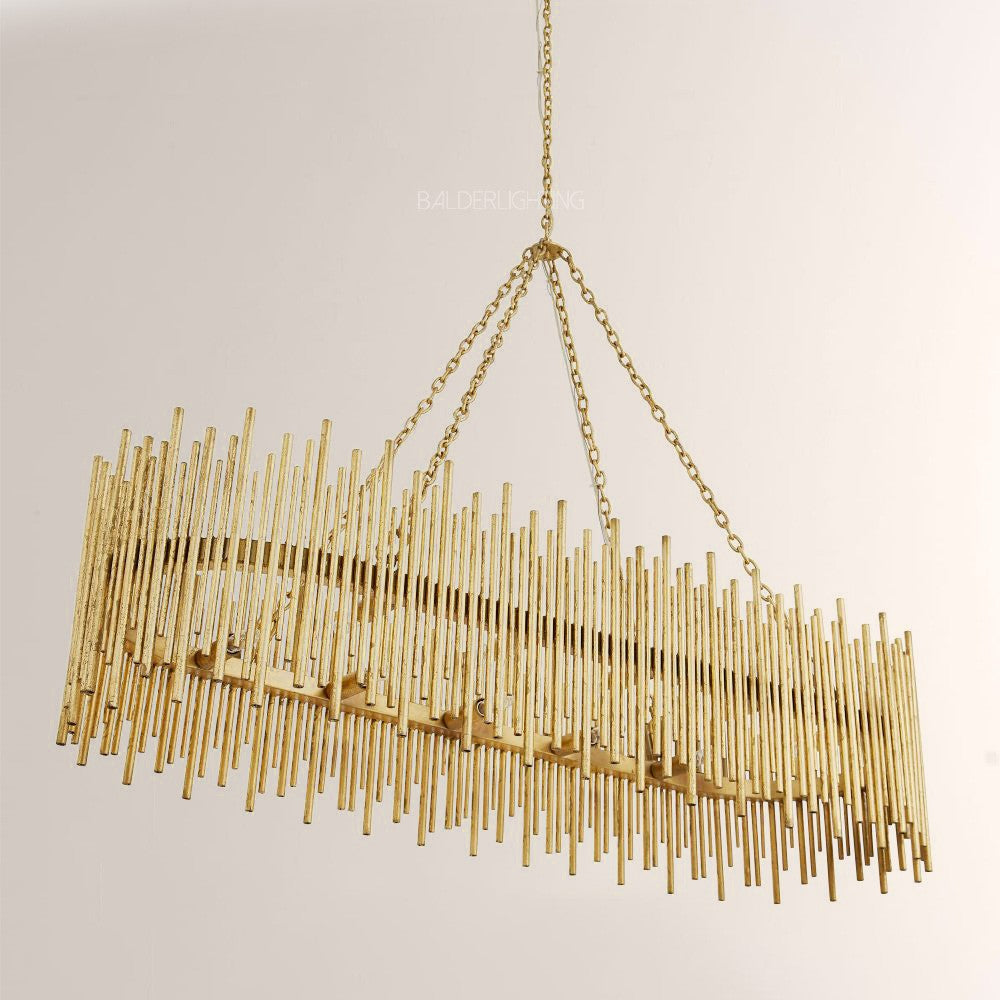 Prertcia Oval Chandelier 44.5"