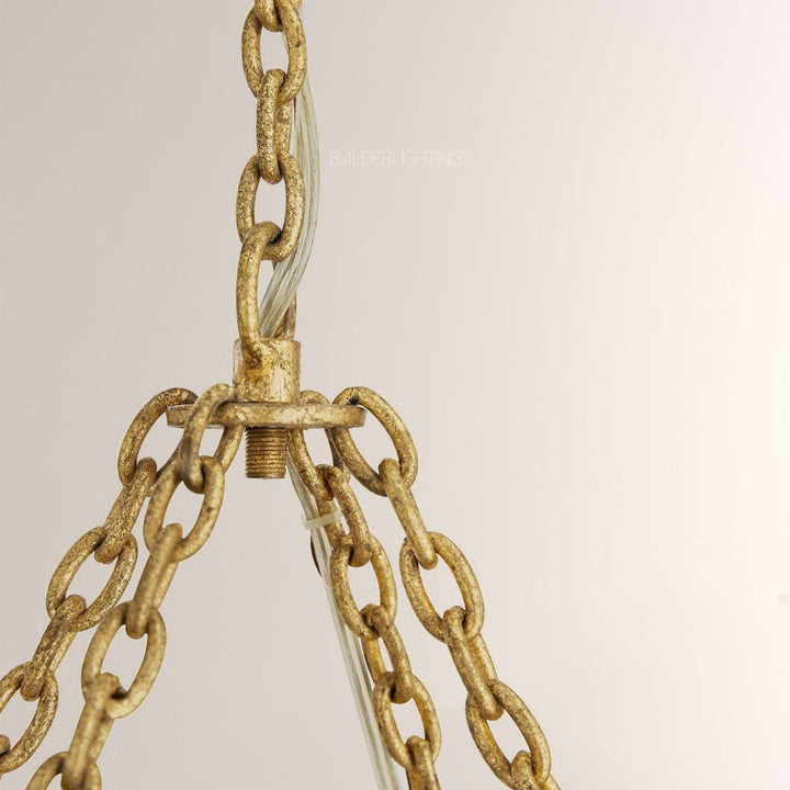 Prertcia Oval Chandelier 44.5"