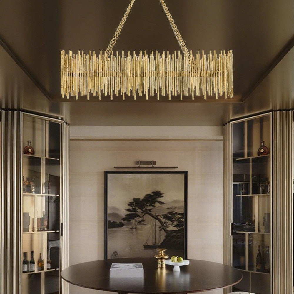 Prertcia Oval Chandelier 44.5"