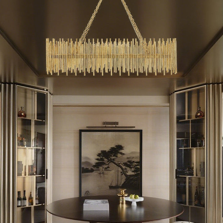Prertcia Oval Chandelier 44.5"