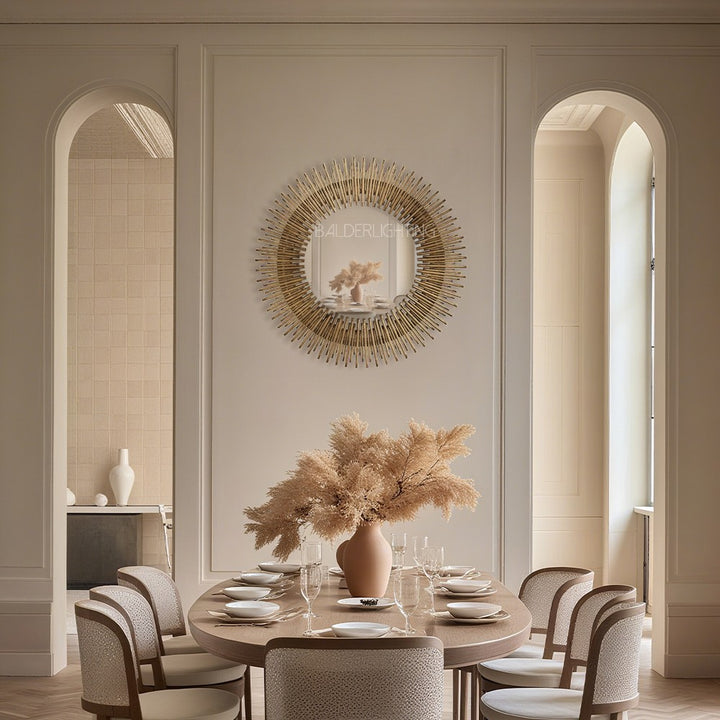 Prertcia Round Mirror