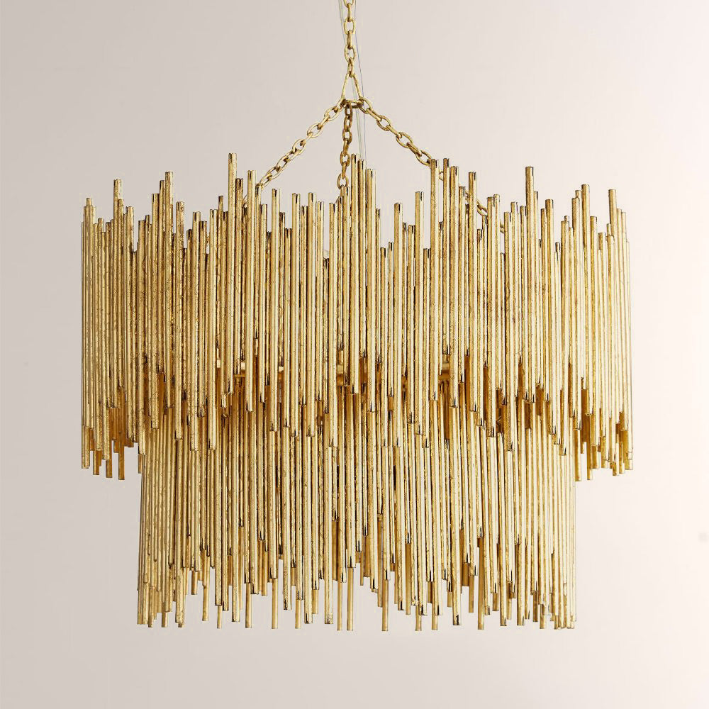 Prertcia Two Tiered Round Chandelier 28"