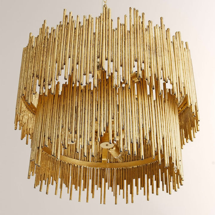 Prertcia Two Tiered Round Chandelier 28"