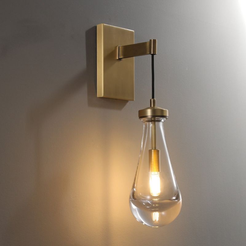 Raindrop Wall Sconce Cord 5''