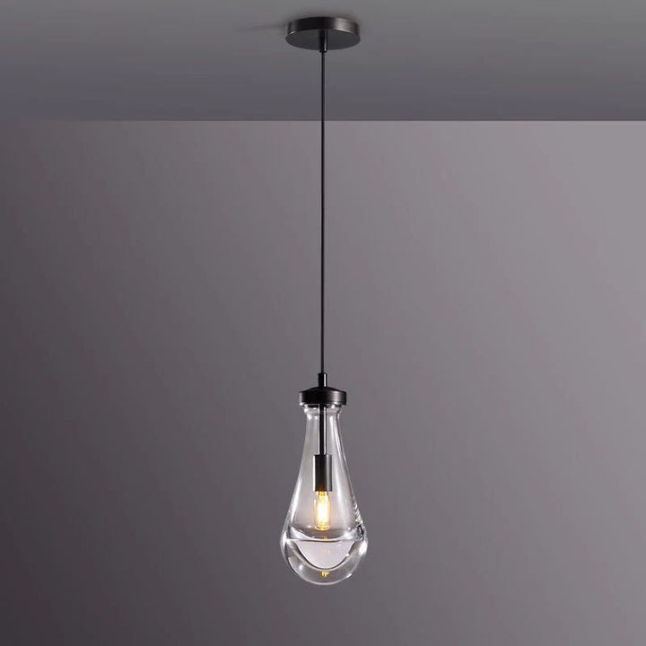 Raindrop Cord Pendant