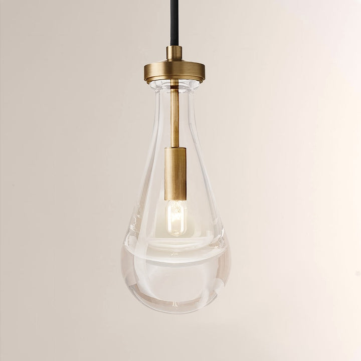 Raindrop Cord Pendant