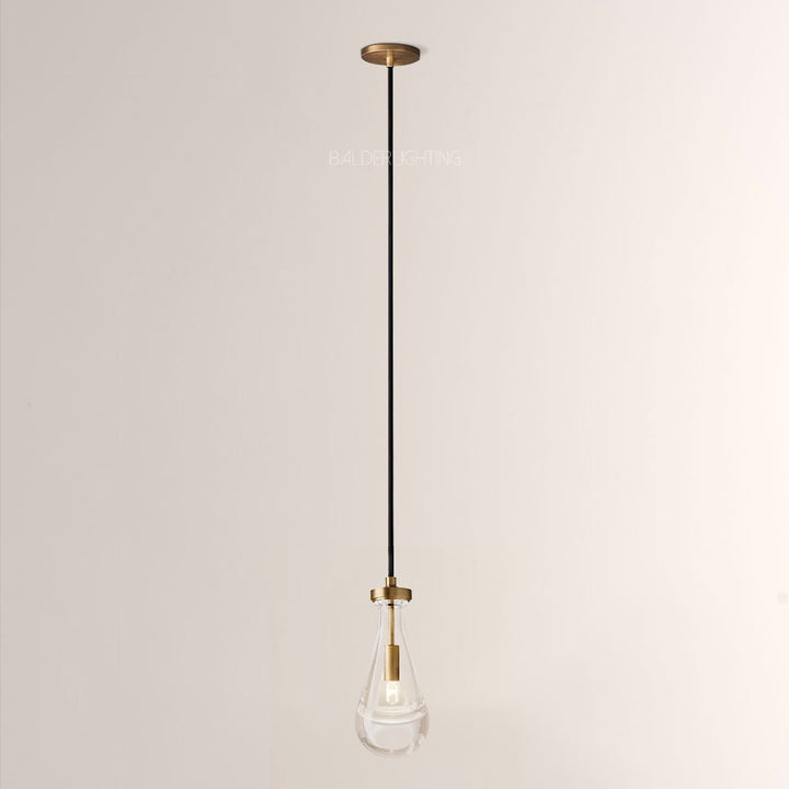 Raindrop Cord Pendant