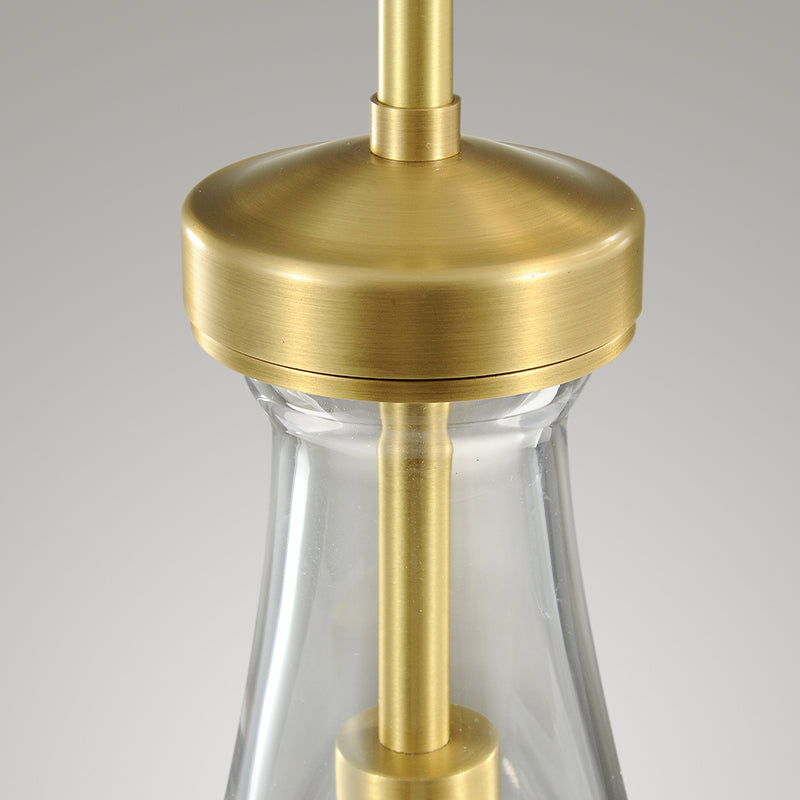 Raindrop Round Chandelier 2 Lights 5"D