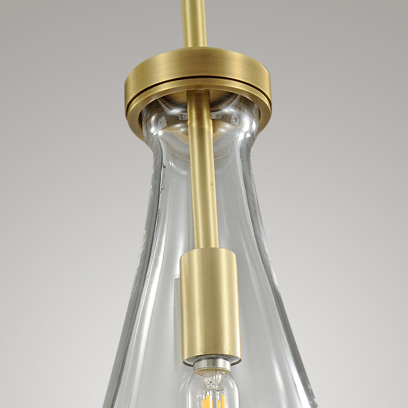 Raindrop Round Chandelier 2 Lights 5"D