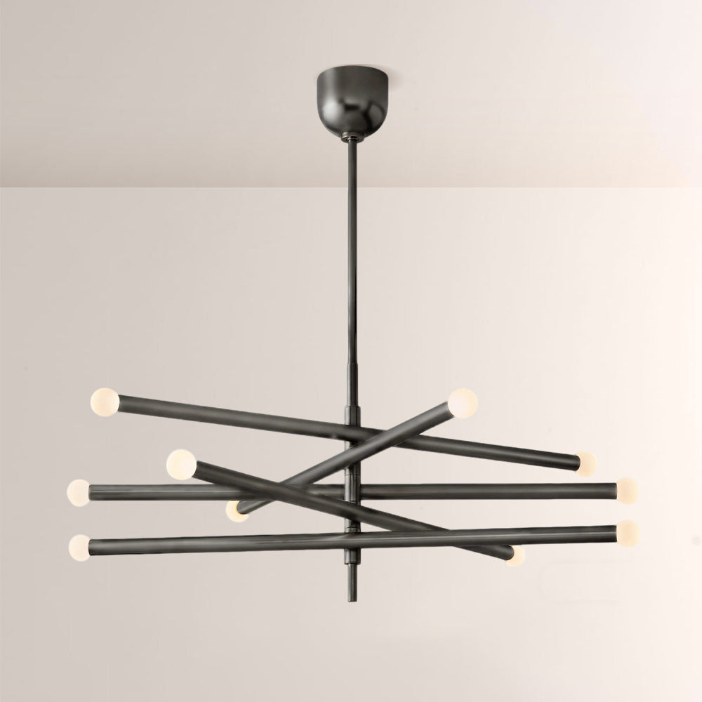 Ralap 10-Light Mobile Orb Chandelier