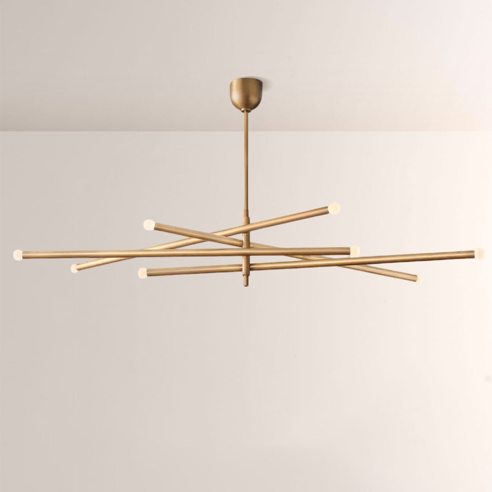 Ralap 8-Light Mobile Orb Chandelier