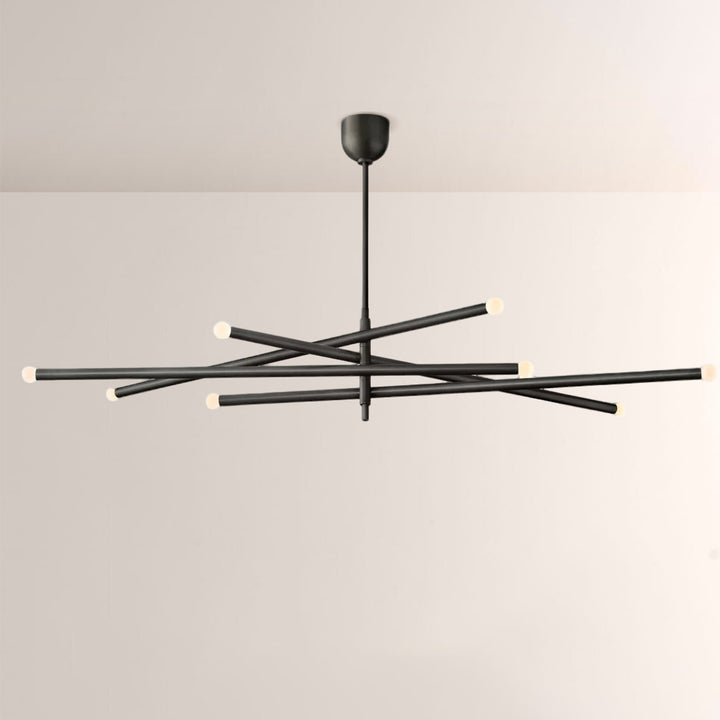 Ralap 8-Light Mobile Orb Chandelier