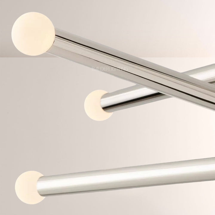 Ralap 8-Light Mobile Orb Chandelier