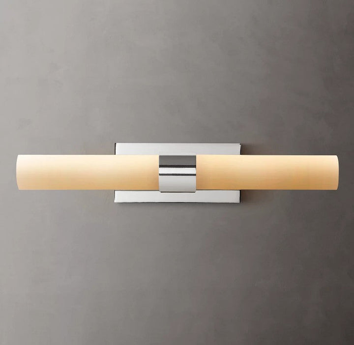 Rata Milk Glass Linear Sconce
