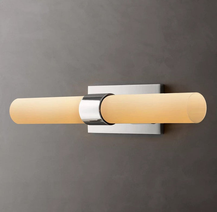 Rata Milk Glass Linear Sconce