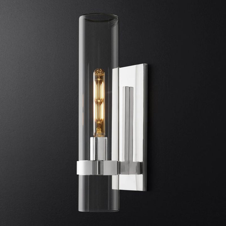 Rata Blown Glass Grand Bathroom Wall Sconce