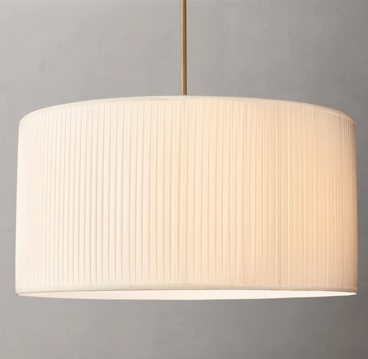 Reer Pleated Drum Pendant