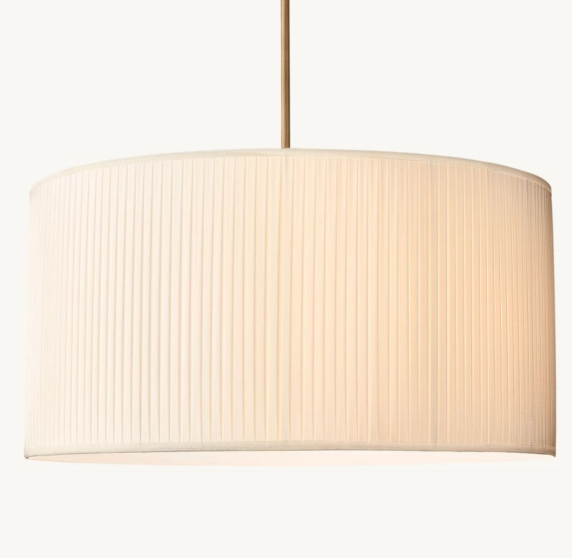 Reer Pleated Drum Pendant