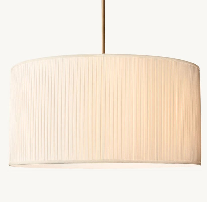Reer Pleated Drum Pendant